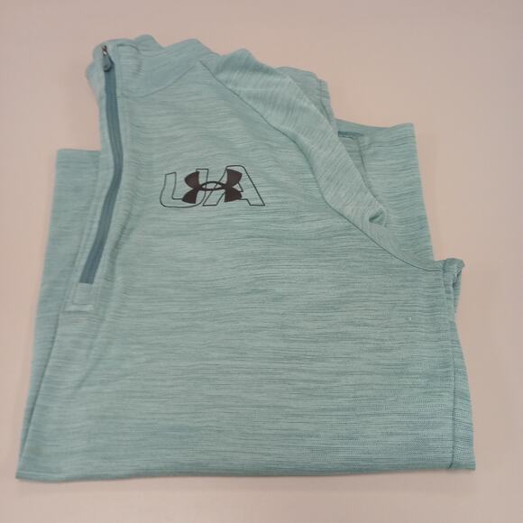 Under Armour Adult Loose Fit 1/4 Zip Pullover Active Jacket - Picture 8 of 9